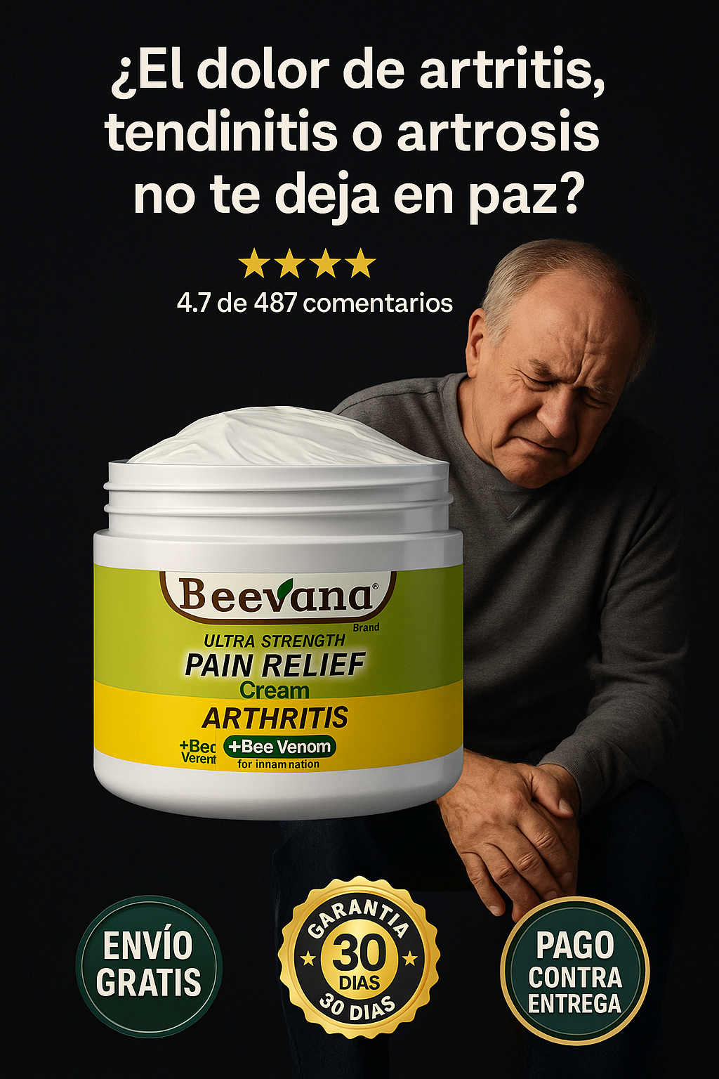 BeeVana - Alivio real para artritis y dolor articular