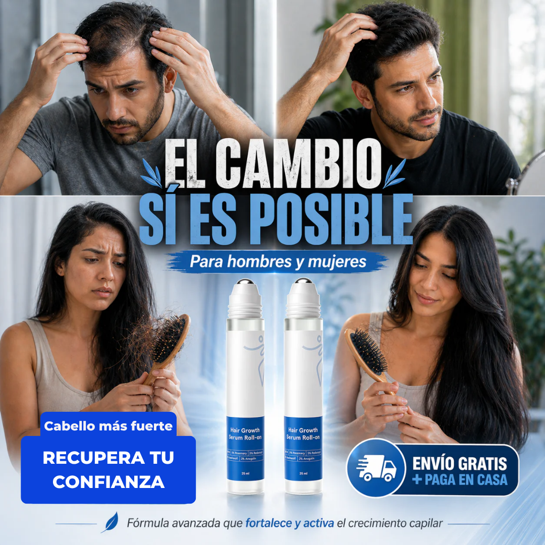 Roll-On Capilar para Crecimiento y Fortalecimiento del Cabello