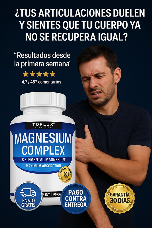 Magnesium Complex – Energía, Bienestar y Relajación Diaria