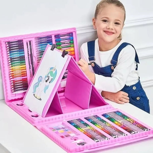KIT DE DIBUJO INFANTIL - 208 Piezas