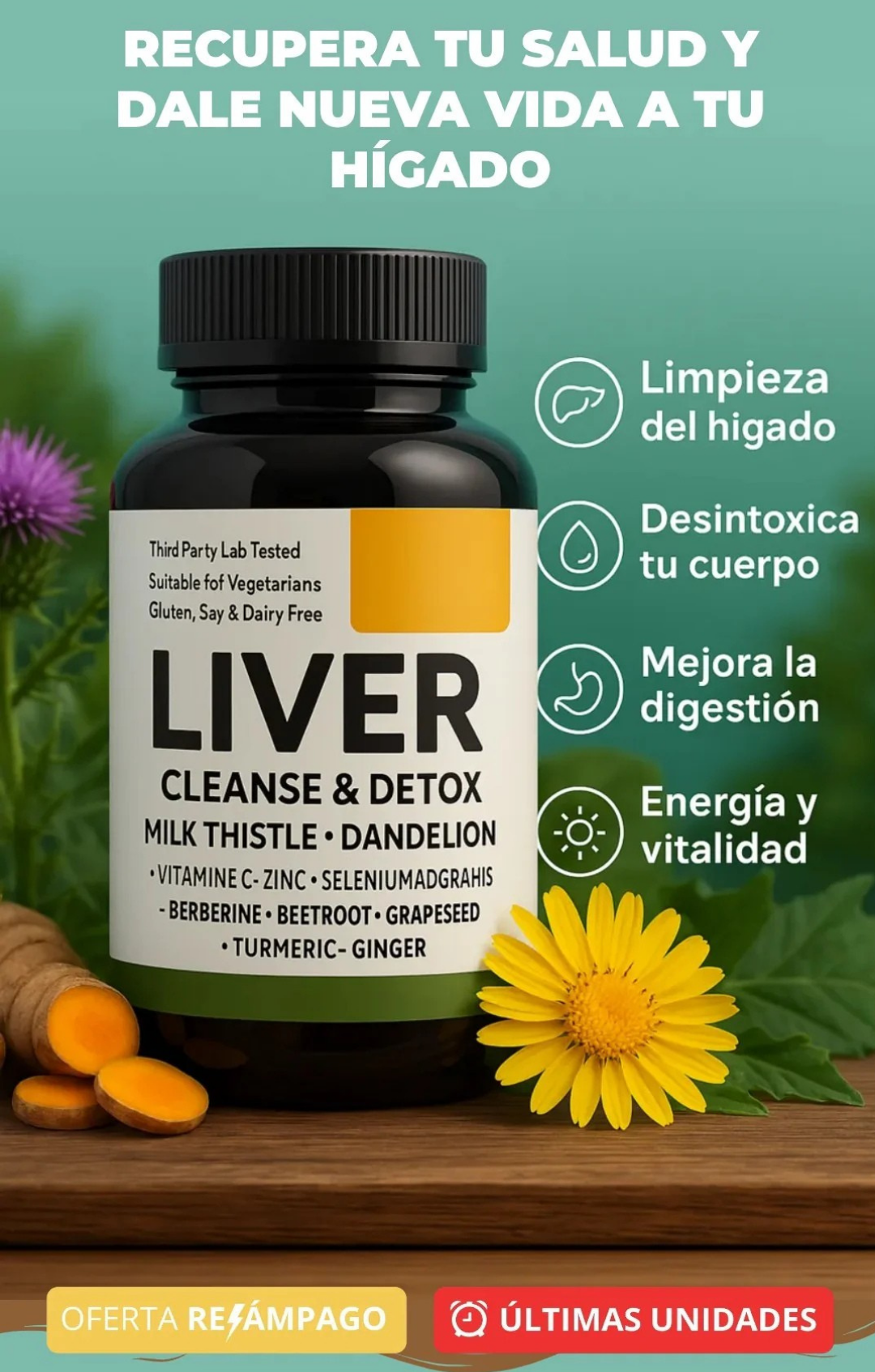 LiverCleanse™ Limpieza y reparación profunda