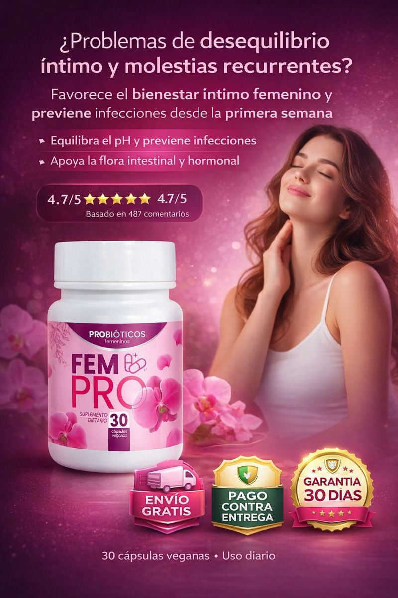 Fem PRO - Probióticos para Mujeres