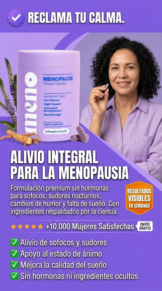 MenoCalm™ - Bienestar Natural para la Menopausia