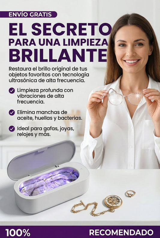 CLEANWAVE SONIC Limpiador ultrasónico + ENVÍO GRATIS 🎁